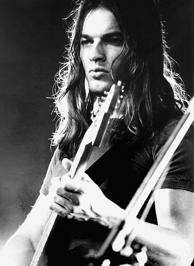David Gilmour live on stage
